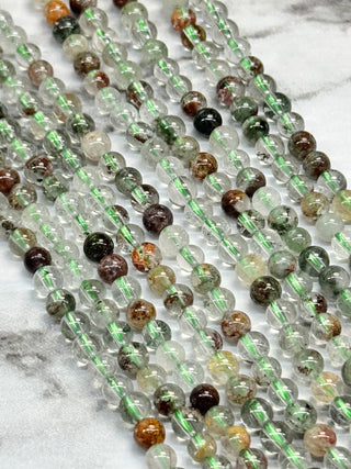 Grade A Garden Quartz Beads Strand - 4mm