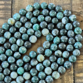 Dioptase Bead Strand - 8mm