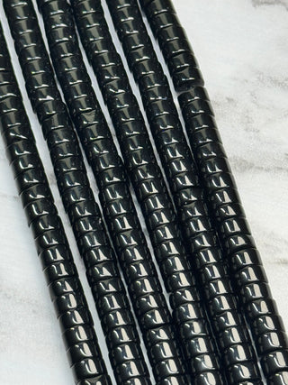 Onyx Heishi Beads Strand - 6x3mm