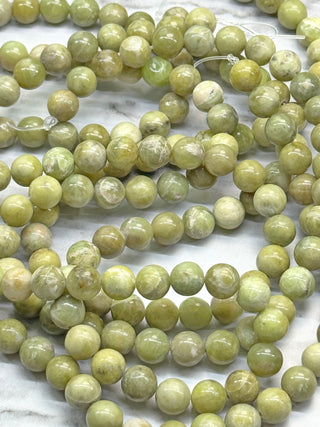 Vesuvianite Beads Strand - 6mm - 8mm