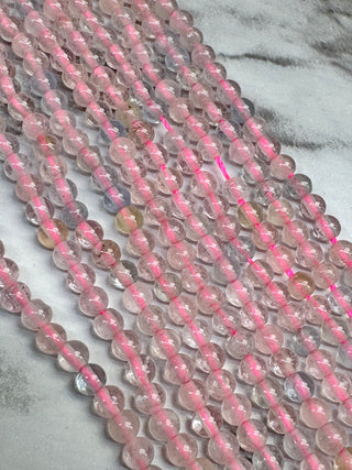 Morganite Beads Strand - 3mm