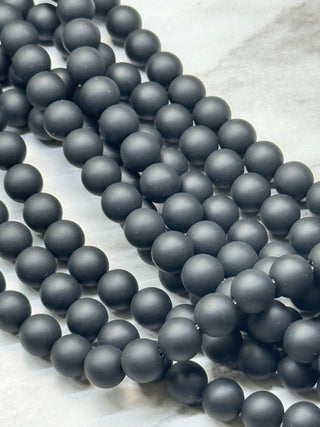 Onyx Matte Beads Strand - 8mm