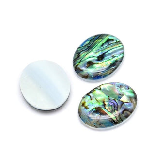 Oval Paua Shell Cabochon 25x18mm