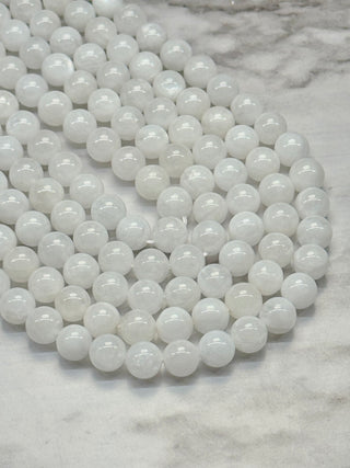 Madagascar Moonstone Beads Strand - 8mm