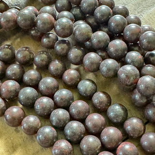 Red Bloodstone Heliotrope Bead Strand - 4mm - 6mm - 8mm - 10mm