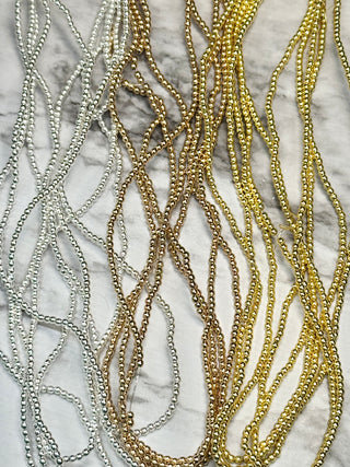 Hematite Beads Strand - 2mm - 4mm - 6mm - 8mm - Silver - Gold - Light Gold