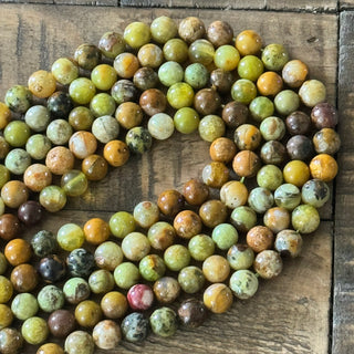 Green Opal Bead Strand - 6mm - 8mm - 10mm