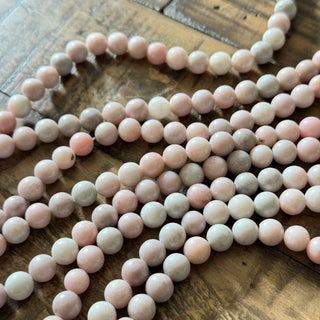 Pink Opal Bead Strand - 8mm