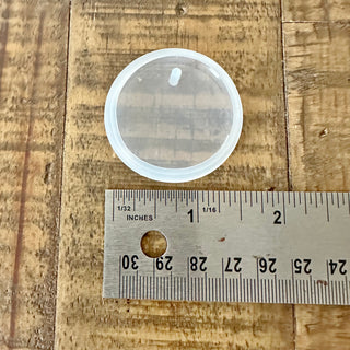 Flat Round Pendant Silicone Mold