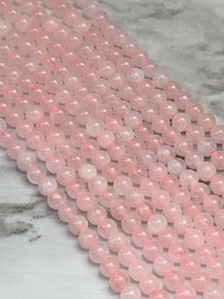 Pink Morganite Beads Strand - 4mm