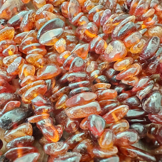 Garnet Chip Bead Strand - 5-8mm