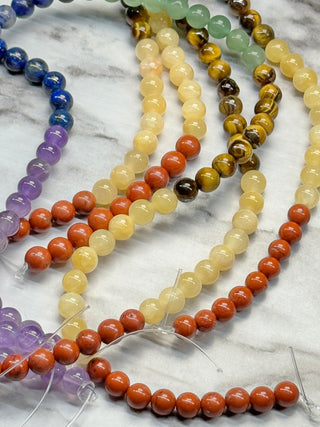 Chakra Mixed Gemstone Beads Strand - 7mm
