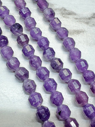 Lepidolite Cathedral Beads Strand - 4mm