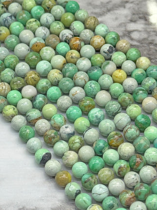 Variscite Beads Strand - 6mm - 8mm