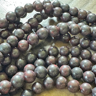Red Bloodstone Heliotrope Bead Strand - 4mm - 6mm - 8mm - 10mm