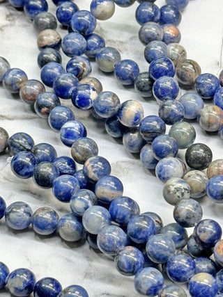 Sodalite Beads Strand - 8mm