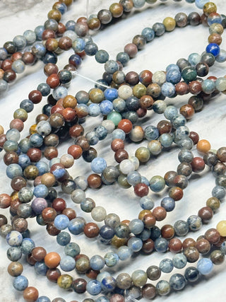 Dumortierite Beads Strand - 4mm