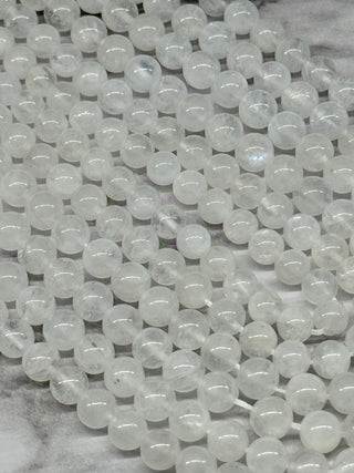 Grade AB Moonstone Beads Strand - 6mm