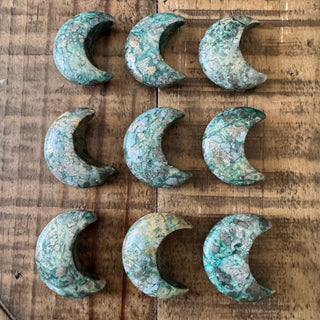 Blue Moon Pyrite Cabochon 25x30mm