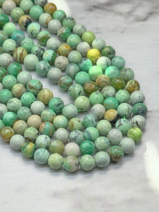 Variscite Beads Strand - 6mm - 8mm