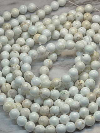 Magnesite Beads Strand - 4mm - 8mm - 12mm