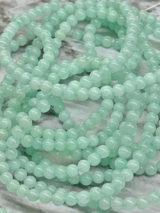 Dyed Quartz Beads Strand - Multiple Colors - 4mm