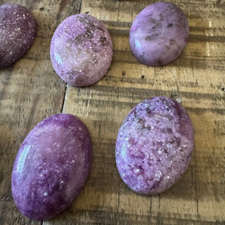 22x30mm Oval Lepidolite Cabochon