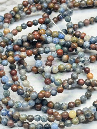 Dumortierite Beads Strand - 4mm