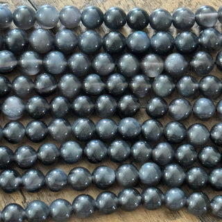 Ice Obsidian Bead Strand - 6mm