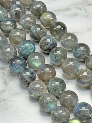 Grade A Labradorite Beads Strand - 10mm