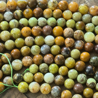 Green Opal Bead Strand - 6mm - 8mm - 10mm