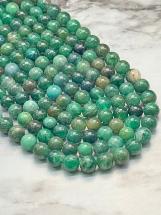 Fuchsite Beads Strand - 6mm - 8mm