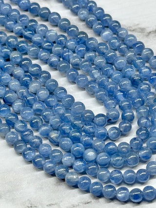 Grade A Kyanite Bead Strand - 4mm