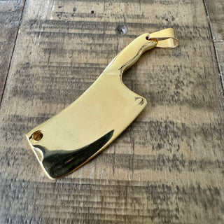 1pc Cleaver Knife Pendant - 304 Stainless Steel