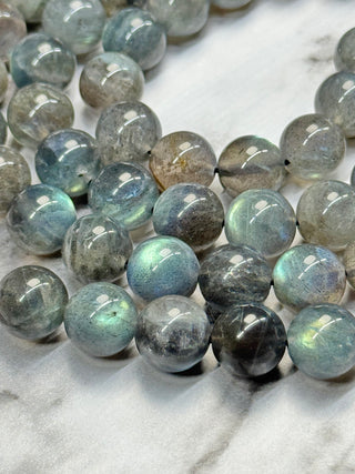 Grade A Labradorite Beads Strand - 10mm