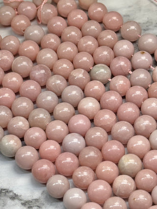 Pink Opal Beads Strand - 6mm - 9mm - 10mm