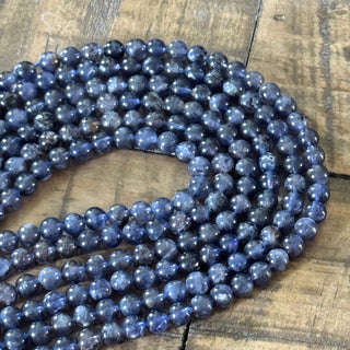 Cordierite Bead Strands - 6mm