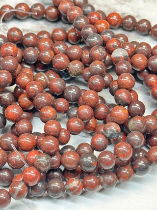 Brecciated Jasper Beads Strand - 6mm - 8mm
