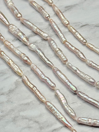 Freshwater Pearl Baroque Keshi Stick Beads Strand