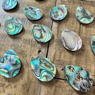 18x13mm Abalone Shell Teardrop Cabochon