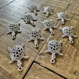 10pc Tortoise Charms