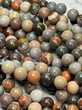 Alashan Agate Beads Strand - 12mm