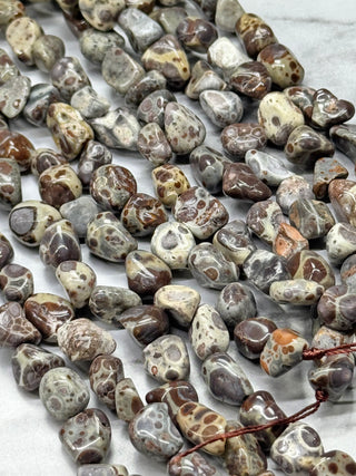Astroite Jasper Tumbled Beads Strand - 6-10mm