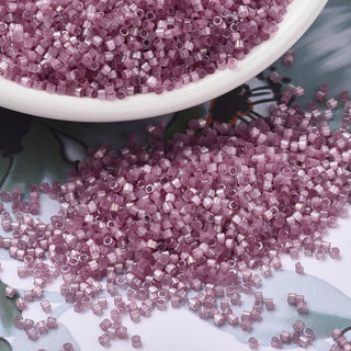 DB1806 - Dyed Orchid Silk Satin - Miyuki Delica 11/0