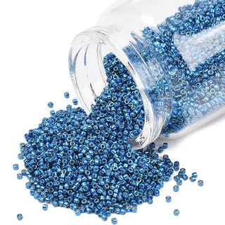 DB2516 - Duracoat Galvanized Deep Aqua Blue - Miyuki Delica 11/0