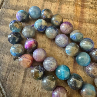 Galaxy Tigers Eye Beads Strand - 6mm