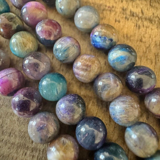 Galaxy Tigers Eye Beads Strand - 6mm