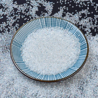 Miyuki Round Delica Beads (DB0083) - 11/0 - Transparent Pale Aqua AB - 10g Tube