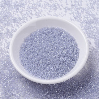 Miyuki Round Delica Beads (DB1476) - 11/0 - Transparent Pale Amethyst Luster - 10g Tube