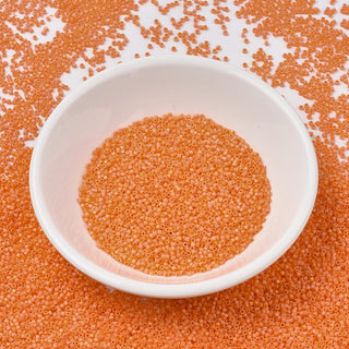 Miyuki Round Delica Beads (DB1593) - 11/0 - Matte Opaque Mandarin - 10g Tube